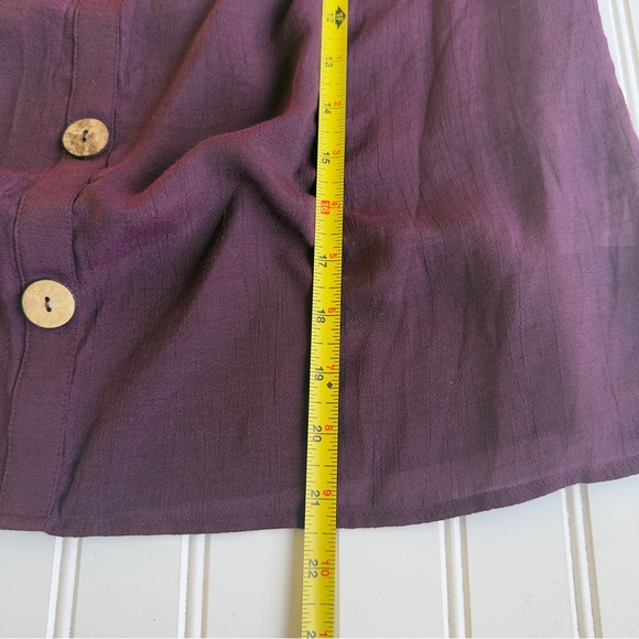 Lily White Mauve Off-Shoulder Blouse - Picture 6 of 6